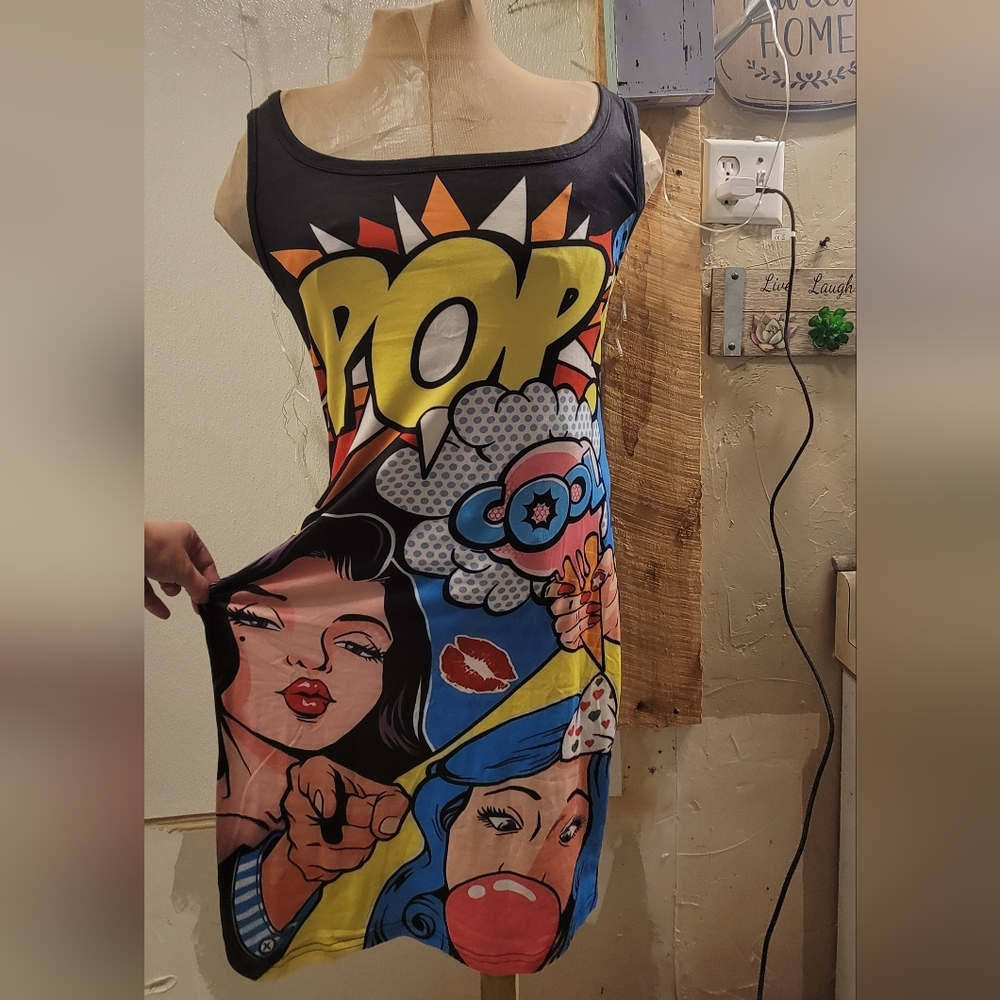 Womens Comic Dress